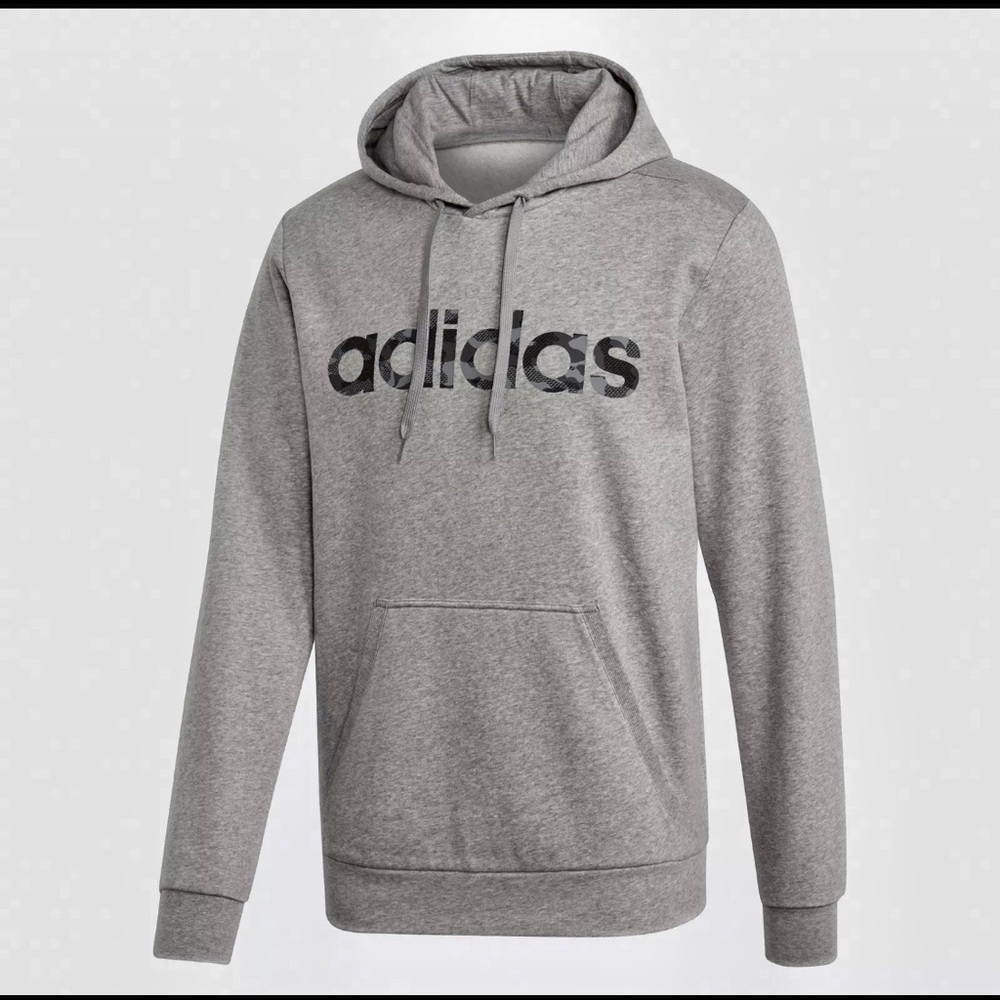 NWT Men’s Adidas EI9728 Camo Linear Hoodie MSRP$55 - Picture 2 of 4